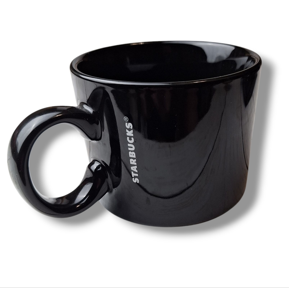 Starbucks Black Coffee Mug Logo 2017 12 fl oz Cup